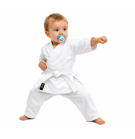 Kind und Karate
